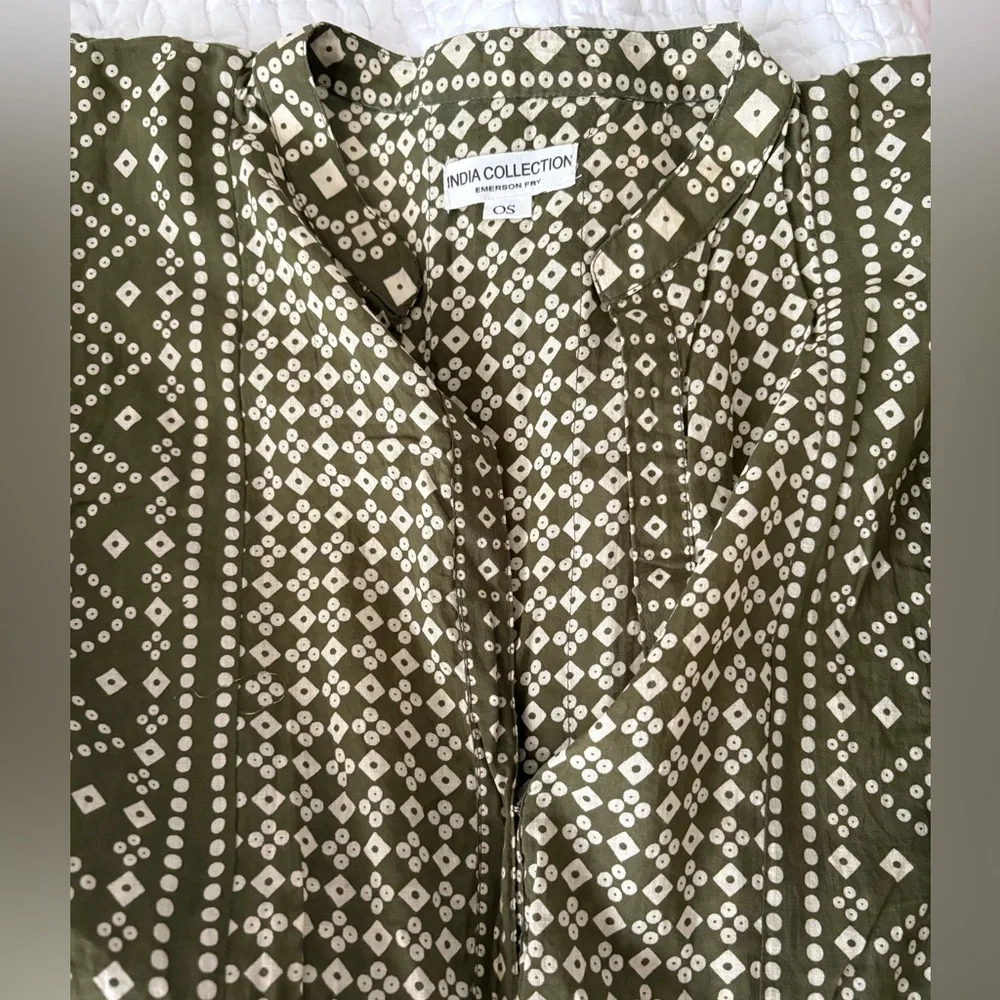 Emerson Fry Moss Organic Caftan OS - Picture 8 of 9